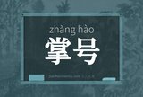 掌号