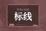 标线