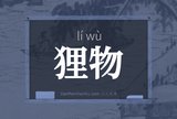 狸物