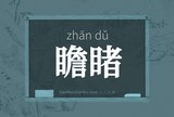 瞻睹