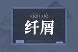 纤屑