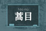 蒿目