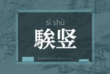 騃竖